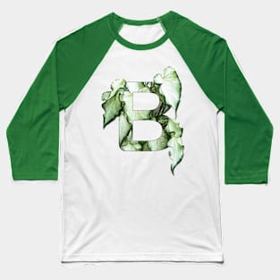 Botanical Alphabet Baseball T-Shirt